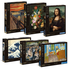 Clementoni - Puzzle Museum Collection 1000 Peças (Vários Modelos)