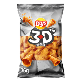 Snacks Milho 3D's Cones Lay's 36 gr
