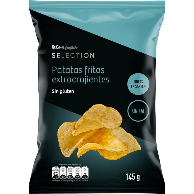 Batatas Fritas Sem Sal 145 g