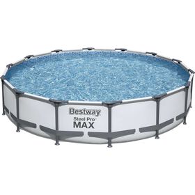 Piscina Estrutura Redonda 427X84Cm Com Bomba Bestway