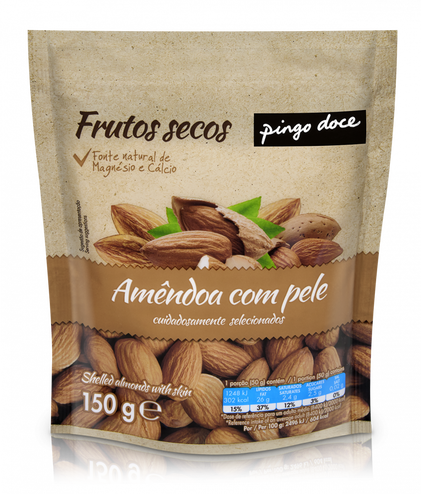 Amêndoa Com Pele Pingo Doce 0.15Kg