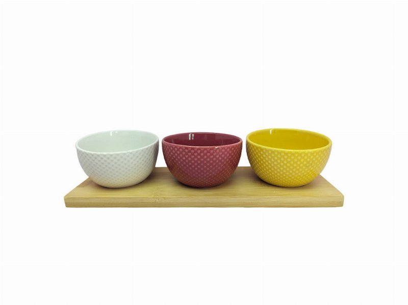 Conjunto 3 Taças Actuel Base Bamboo 15 cl