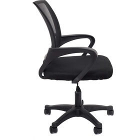 Cadeira De Escritório Ergonómica Preta Kasa