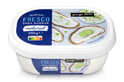 Queijo Para Barrar Natural Pingo Doce 0.2Kg