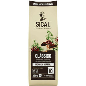 Café Moído Clássico Int 10 Sical 220 gr