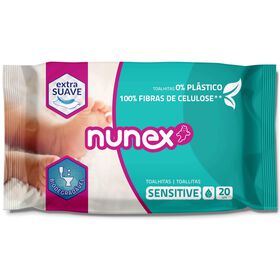 Toalhitas Bebé Sensitive Nunex 20 Un