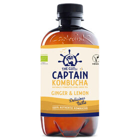 Bebida Kombucha Gengibre E Limão The Gutsy Captain 40 cl