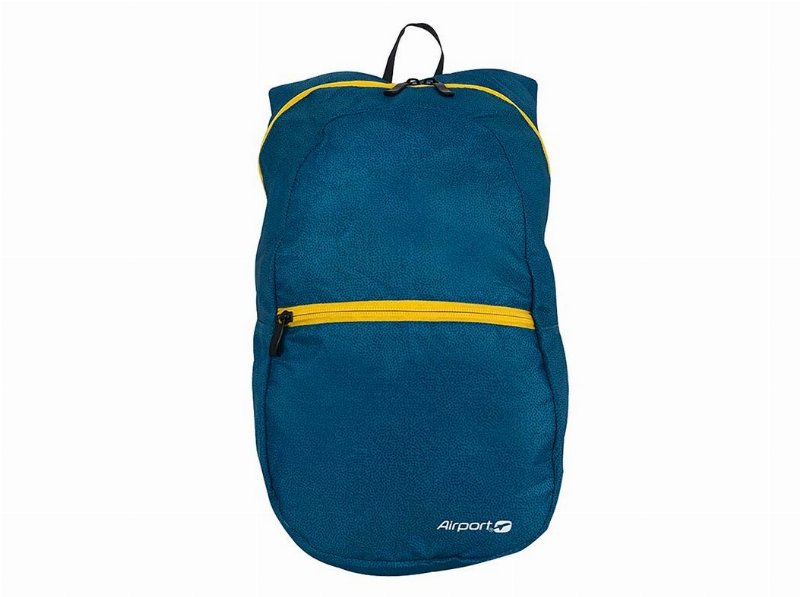 Mochila Dobrável Airport Azul