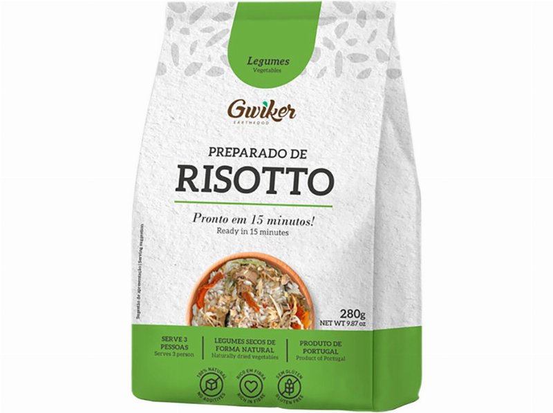 Risotto Legumes Gwiker Economia Circular 280 g