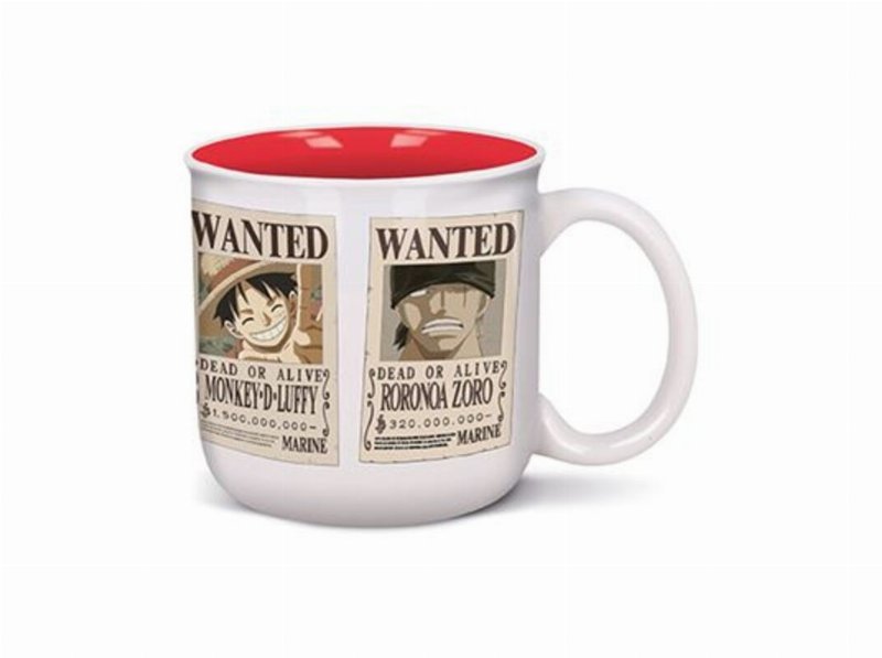 Caneca One Piece Wanted 400 ml