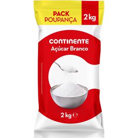 Açúcar Branco Pack Poupança Continente 2 kg