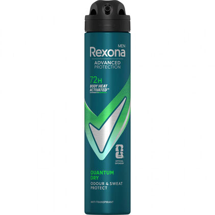 Desodorizante Spray Quantum Dry 72H Rexona 0.2L