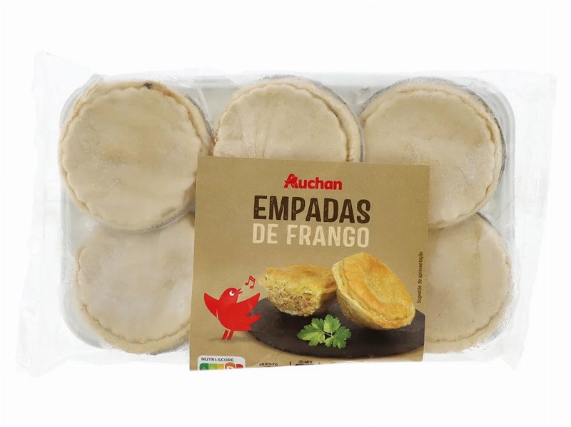 Empadas Auchan De Frango 6Un 390 g