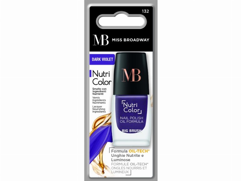 Verniz Mb Milano Unhas Dark Violet Un