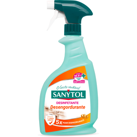 Spray Cozinha Desinfetante Desengordurante Sanytol 750 ml