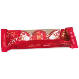 Bombons De Chocolate De Leite Lindor Lindt 111 gr (3 Un)
