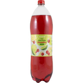 Refrigerante Com Gás Lima, Limão E Groselha Continente 2 Lt