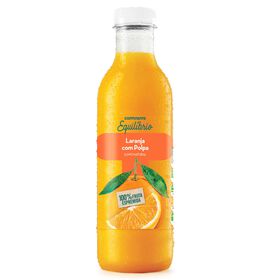 Sumo 100% Laranja Com Polpa Continente Equilíbrio 75 cl