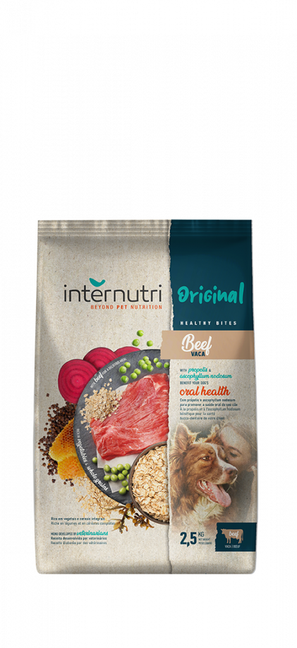 Comida Seca Para Cão Original Vaca Internutri 2.5Kg
