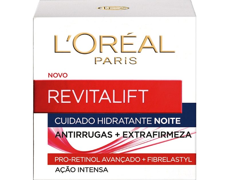 Creme L'oreal Paris Rosto Plenitude Revitalift Noite 50 ml