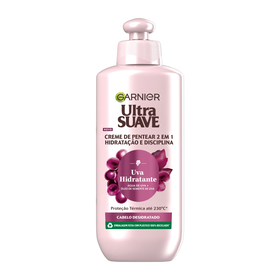 Creme De Pentear Uva Hidratante Regenerador Garnier Ultra Suave 200 ml