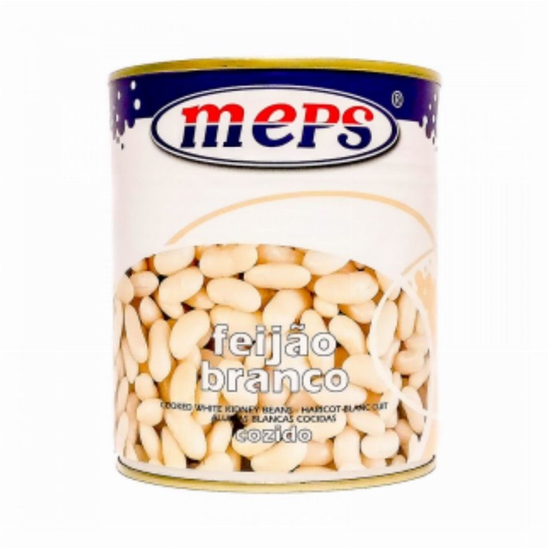 Feijão Branco Cozido Lata Meps 2.5 kg