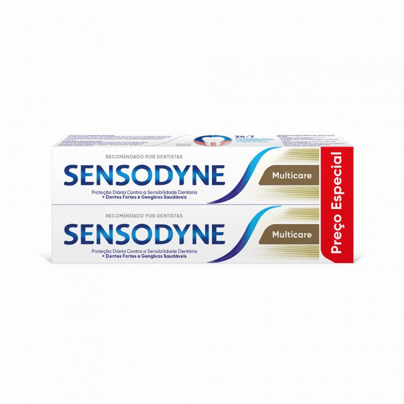 Pasta De Dentes Multicare Pack 2 Sensodyne 0.15L