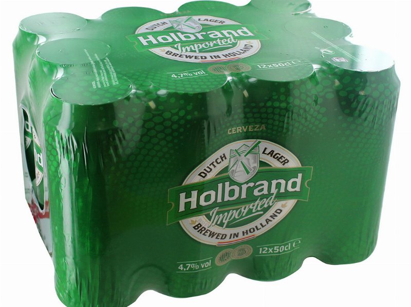 Cerveja Holbrand Lager Lata 12X0.50 l