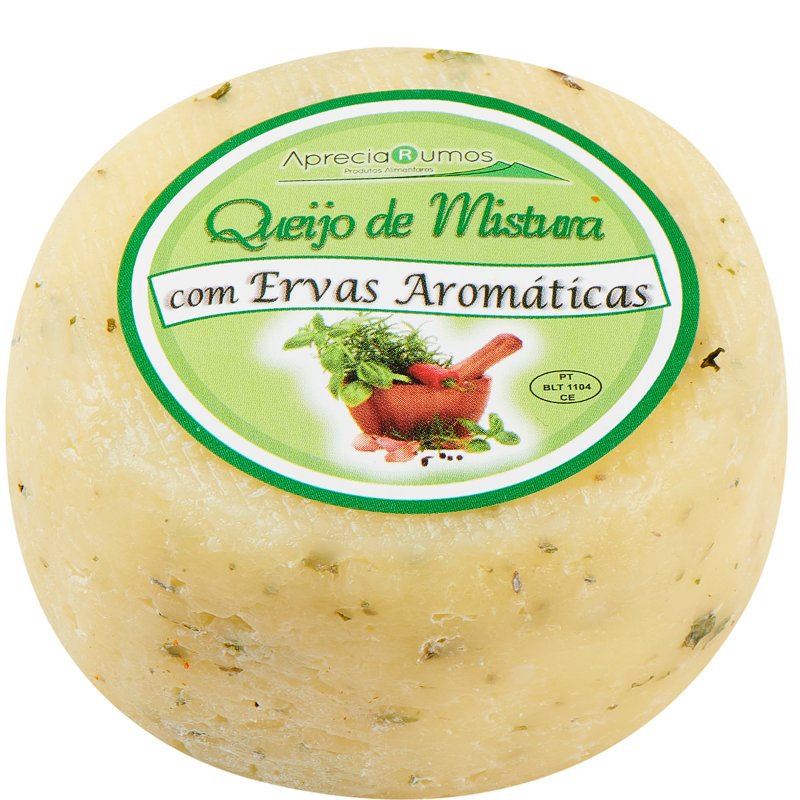 Queijo Com Ervas Aromáticas Achatado 120 g