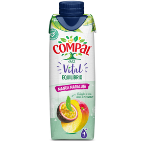 Néctar Manga E Maracujá Com Stevia Compal Vital Equilíbrio 30 cl