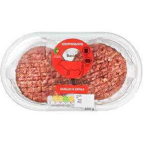 Hambúrguer De Bovino Com Queijo E Ervas Continente