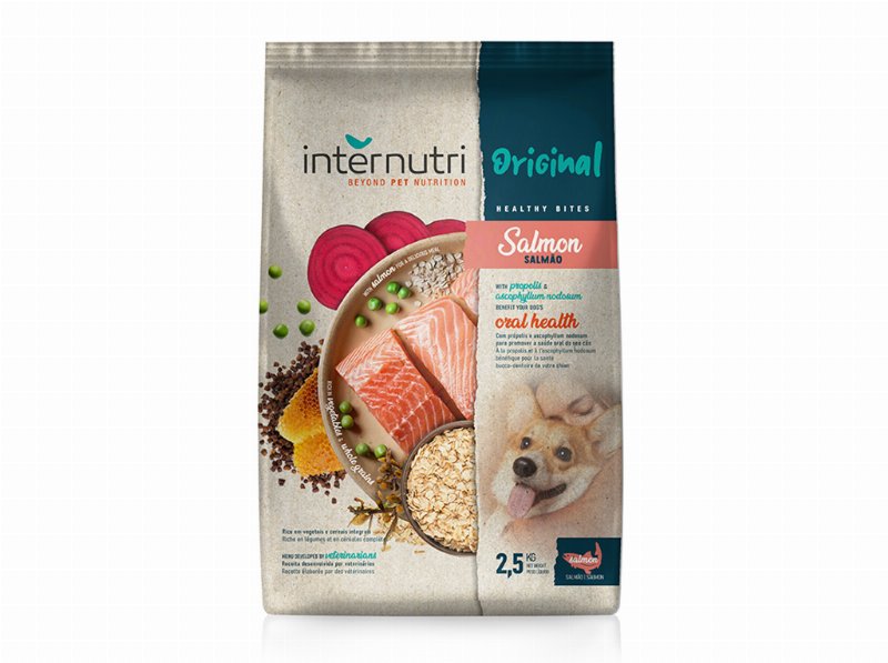 Ração Cão Internutri Saúde Oral Salmão 2.5 kg