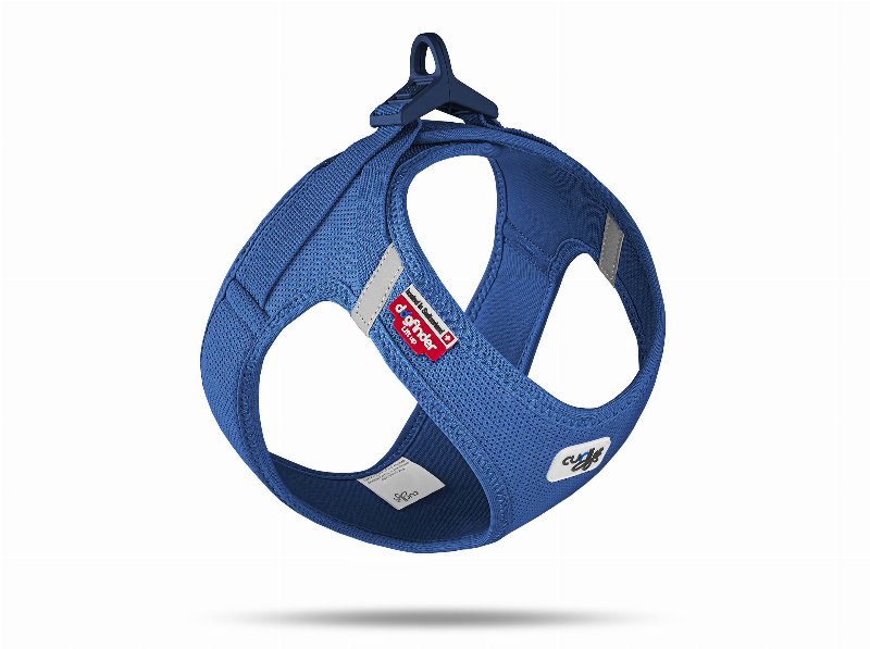 Peitoral Para Cão Curli Air Mesh Azul M