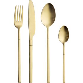 Faqueiro Dourado 6 Pessoas Kasa