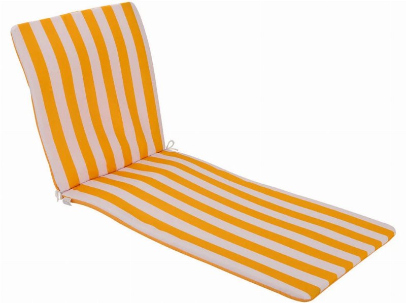 Coxim Espreguiçadeira 185X55X3Cm Cores Sortidas