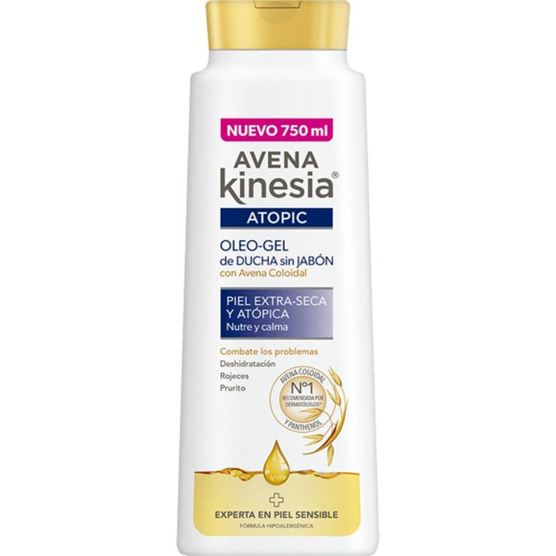 Óleo Gel Duche Para Pele Extra Seca E Atópica 550 ml