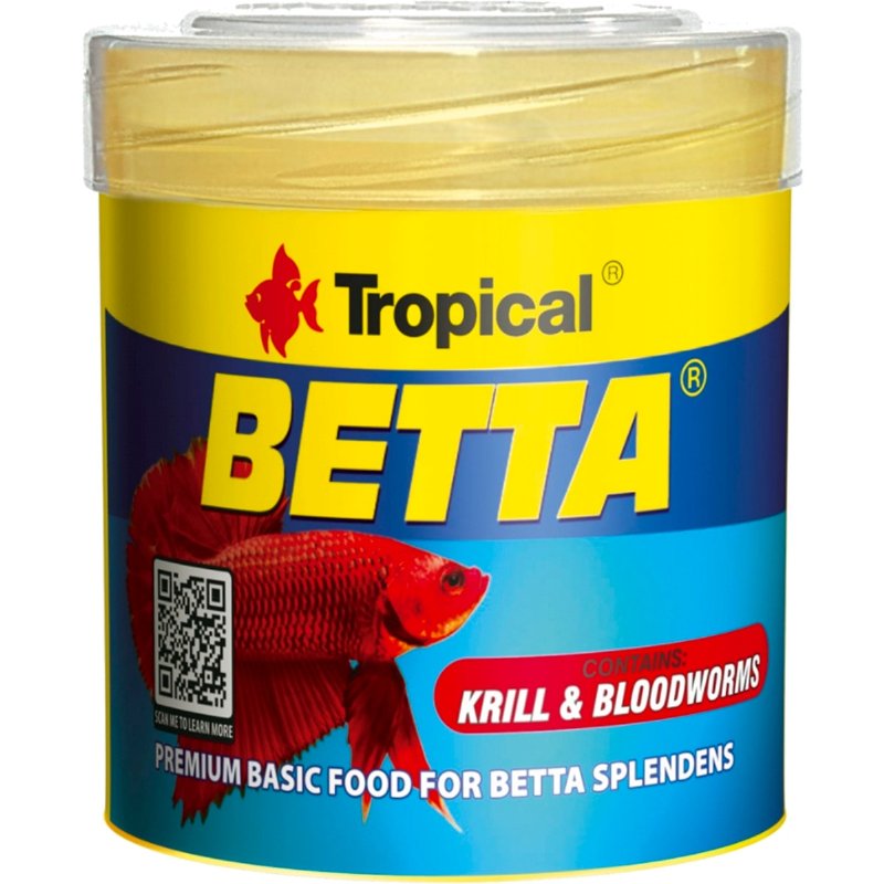Alimento Para Peixe Betta 50 ml