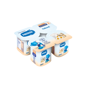 Iogurte Bebé Natural +6 Meses Nestlé 400 gr (4 Un)