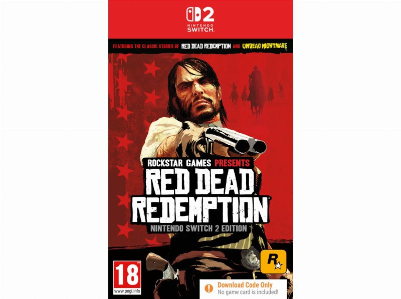 Jogo Nintendo Switch 2 Red Dead Redemption Take 2 (Código Digital)