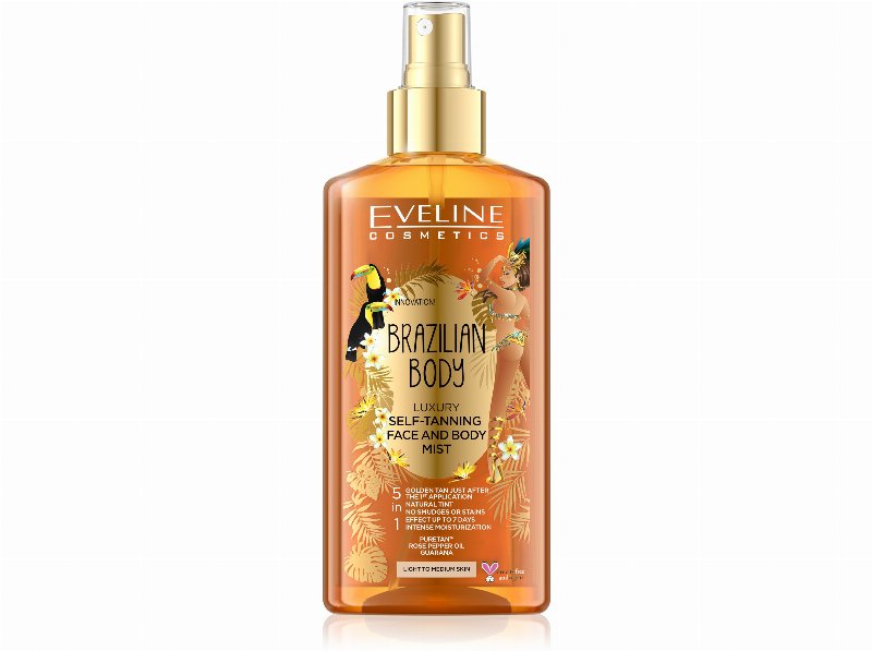 Auto Bronzeador Eveline Rosto E Corpo 150 ml