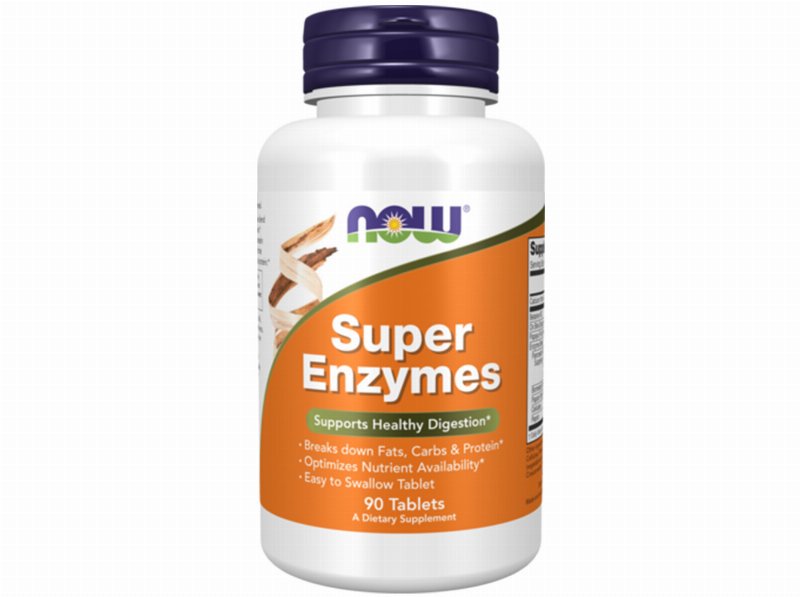 Suplemento Now Foods Super Enzimas 90Comp