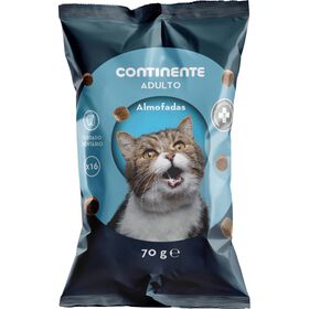 Snack Para Gato Adulto Almofadas Oral Care Continente 70 g