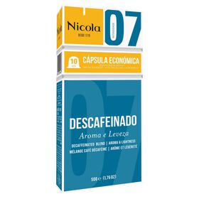 Cápsulas De Café Descafeinado Int 7 Nicola 10 Un