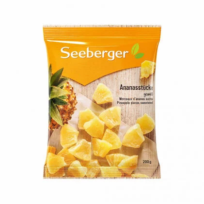 Ananás Pedaços Seeberger 0.2Kg