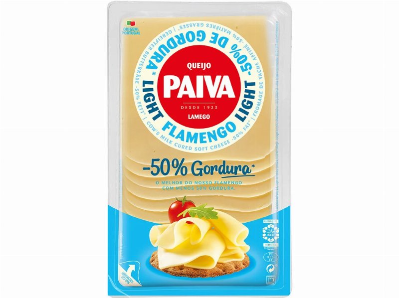 Queijo Flamengo Paiva Light Fatias 180 g