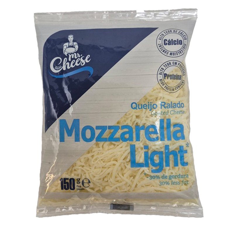 Queijo Ralado Mozzarella Light 150 g