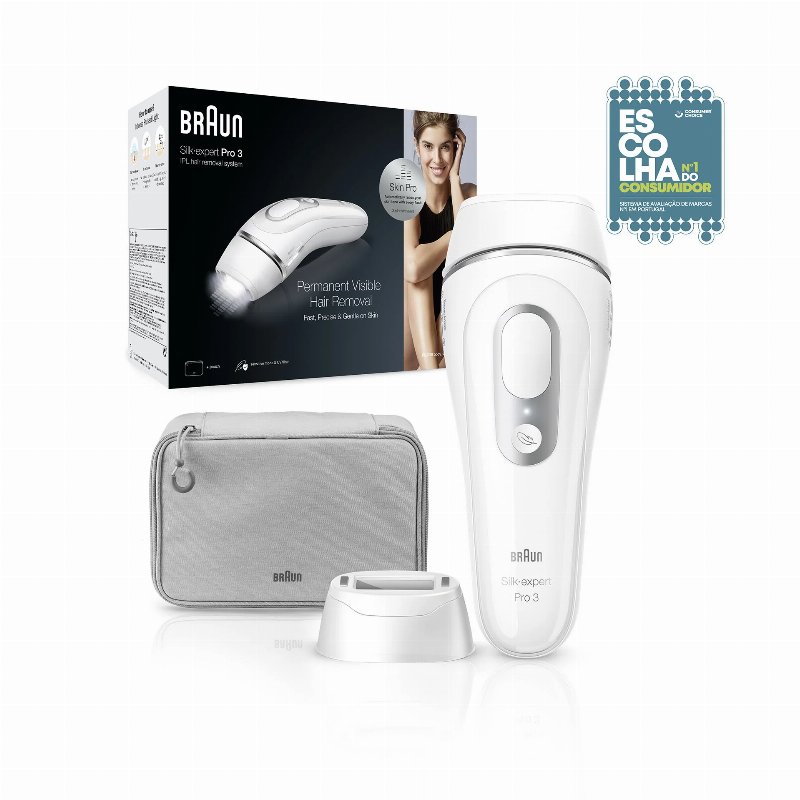 Braun Depiladora Luz Pulsada Ipl Silk Expert S3 Pl3020