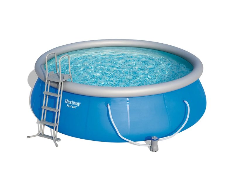 Piscina Fast Set Bestway Com Acessórios 457X122Cm