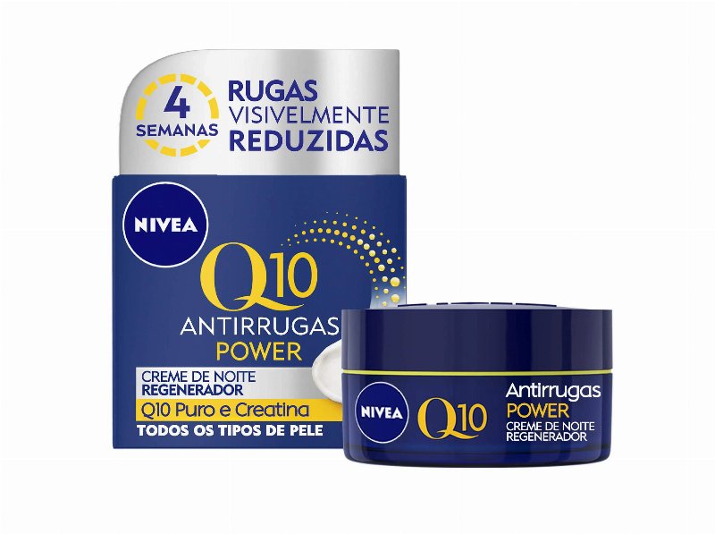 Creme De Rosto Antirrugas De Noite Q10 Power Nivea 50 ml