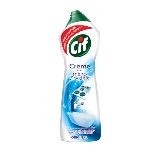 Creme Limpeza Original Com Micro Cristais 500 ml Cif